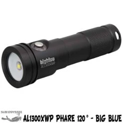 AL1300XWP Phare De Plongée 120° Photo/vidéo - Big Blue