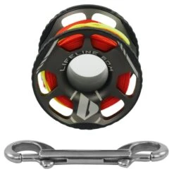 LIFELINE Dévidoir à Doigt 60m Aluminium - Apeks