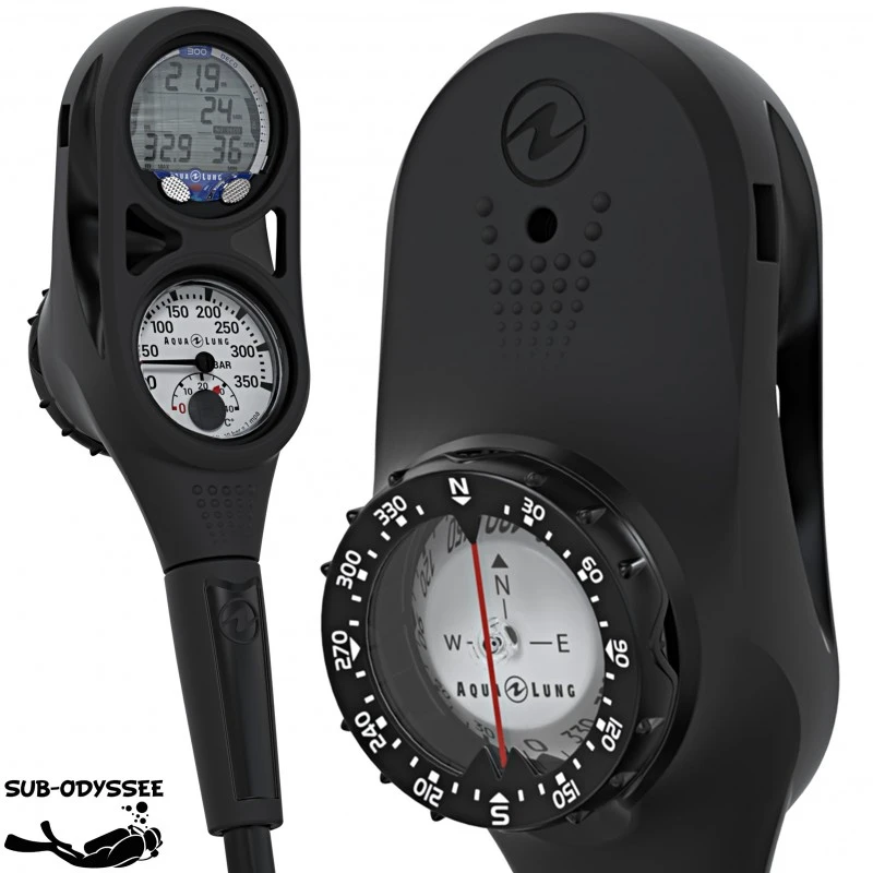 Console 2 éléments Manometre + Ordinateur I300C - Aqualung 3 Console 2 éléments Manometre + Ordinateur I300C - Aqualung