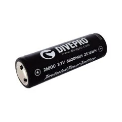 Batterie 26800 Lithium B12M Pour Nouveau Phare M35 - Divepro
