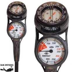 Console 2 éléments Manometre + Compas - Beuchat