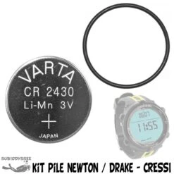 Kit PILE + Joint Pour Ordinateur DRAKE / NEWTON - Cressi