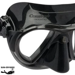 NANO Masque Silicone Noir - Cressi