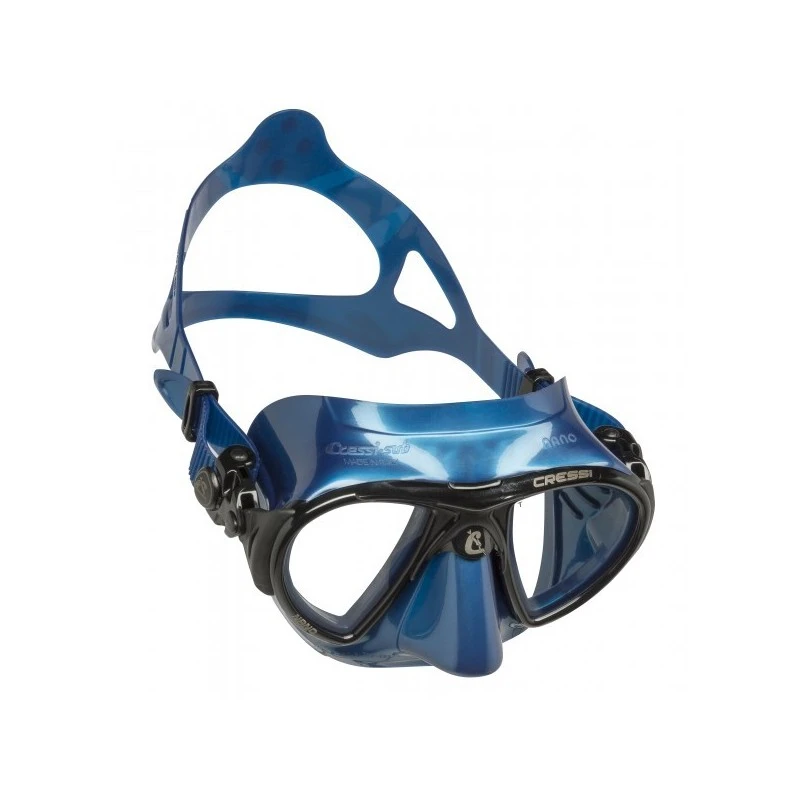 NANO Bleu Masque GUILLAUME NERY - Cressi 4 NANO Bleu Masque GUILLAUME NERY - Cressi – Image 2