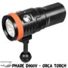 D900V Phare VIDEO 2200 Lumen - ORCA TORCH -Suuntoe Magasin d900v phare video 2200 lumen orca torch