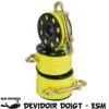 Dévidoir à Doigt JAUNE Pour Parachute Palier - Finger Spool 20, 30 Ou 50m -Suuntoe Magasin devidoir a doigt jaune pour parachute palier finger spool 20 30 ou 50m