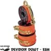 Dévidoir à Doigt ORANGE Pour Parachute Palier - Finger Spool 20, 30 Ou 50m -Suuntoe Magasin devidoir a doigt orange pour parachute palier finger spool 20 30 ou 50m