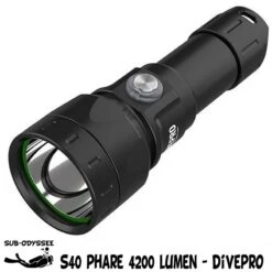 S40 Phare De Plongée 4200 Lumen - Divepro