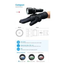 S40 Phare De Plongée 4200 Lumen - Divepro 16 S40 Phare De Plongée 4200 Lumen - Divepro -Suuntoe Magasin divepro phare plongee s40 sub odyssee lyon pas cher 6