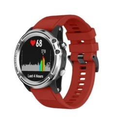 Bracelet Silicone ROUGE Quick Fit 26mm Pour DESCENT MK1 / FENIX 5X - Garmin -Suuntoe Magasin garmin bracelet silicone rouge quickfit 26mm pour descent mk1 pas cher sub odyssee lyon 2