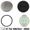 Kit Pile + Joint + Capot Pour Ordinateur GIOTTO - Cressi -Suuntoe Magasin kit pile joint capot pour ordinateur giotto cressi