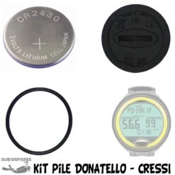 Kit Pile + Joint + Capot Pour Ordinateur GIOTTO - Cressi