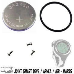 Kit Pile SMART (pile + Joint + 2 Vis Capot + 1 Vis Bracelet) - Mares