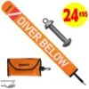 MARKER BUOY Parachute Palier + Plomb Parachute - Mares -Suuntoe Magasin marker buoy parachute palier plomb parachute mares