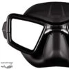 UPM1 Noir Masque Apnée Umberto Pelizzari - Omer -Suuntoe Magasin omer masque apnee chasse up m1 umberto pelizzari pas cher sub odyssee