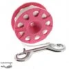 Devidoir à Doigt Spool ROSE 23m (75ft) - OMS -Suuntoe Magasin oms devidoir a doigt rose pour parachute de palier securite plongee sub odyssee