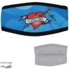 Protection NEOPRENE Sangle Masque I LOVE DIVE Double Velcro - ESM -Suuntoe Magasin protection neoprene sangle masque i love dive double velcro esm