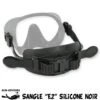 Sangle Masque EZ Silicone Noir - Subgear / Scubapro -Suuntoe Magasin sangle masque ez silicone noir subgear scubapro