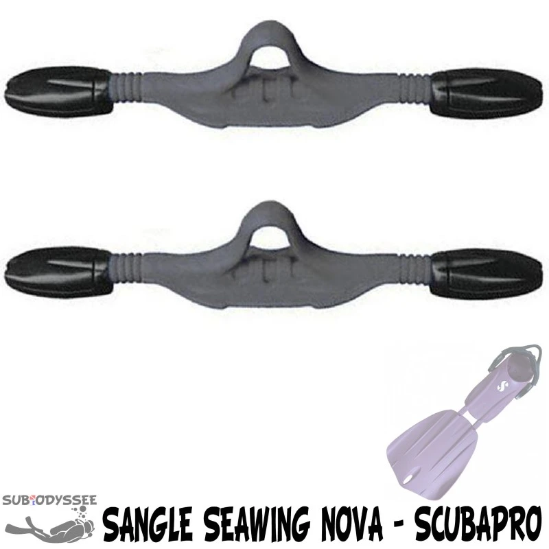 Sangle Palme Elastique SEAWING NOVA - Scubapro 3 Sangle Palme Elastique SEAWING NOVA - Scubapro