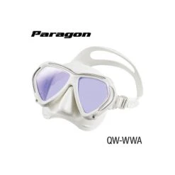 PARAGON Masque Silicone Blanc (M2001S) - Tusa -Suuntoe Magasin tusa paragon masque de plongee silicone blanc pas cher sub odyssee 2