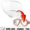 Verre Correcteur CEOS / GEMINUS / SPLENDIVE Positif (+1.0 à +4.5) - Tusa -Suuntoe Magasin tusa verre correcteur masque plongee ceos geminus splendive positif loupe pas cher sub odyssee